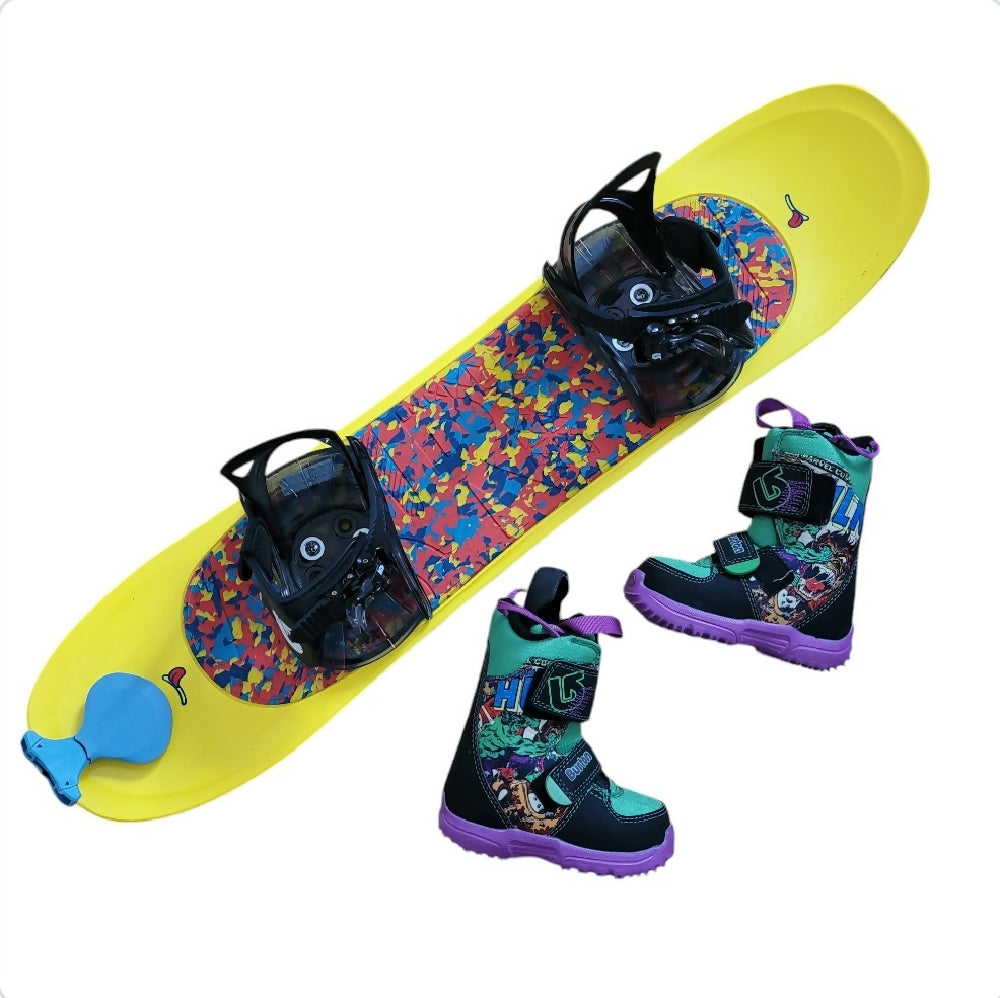 burton infant snowboard Snowboard + Boots Kid Riglet – Baby On A Trip