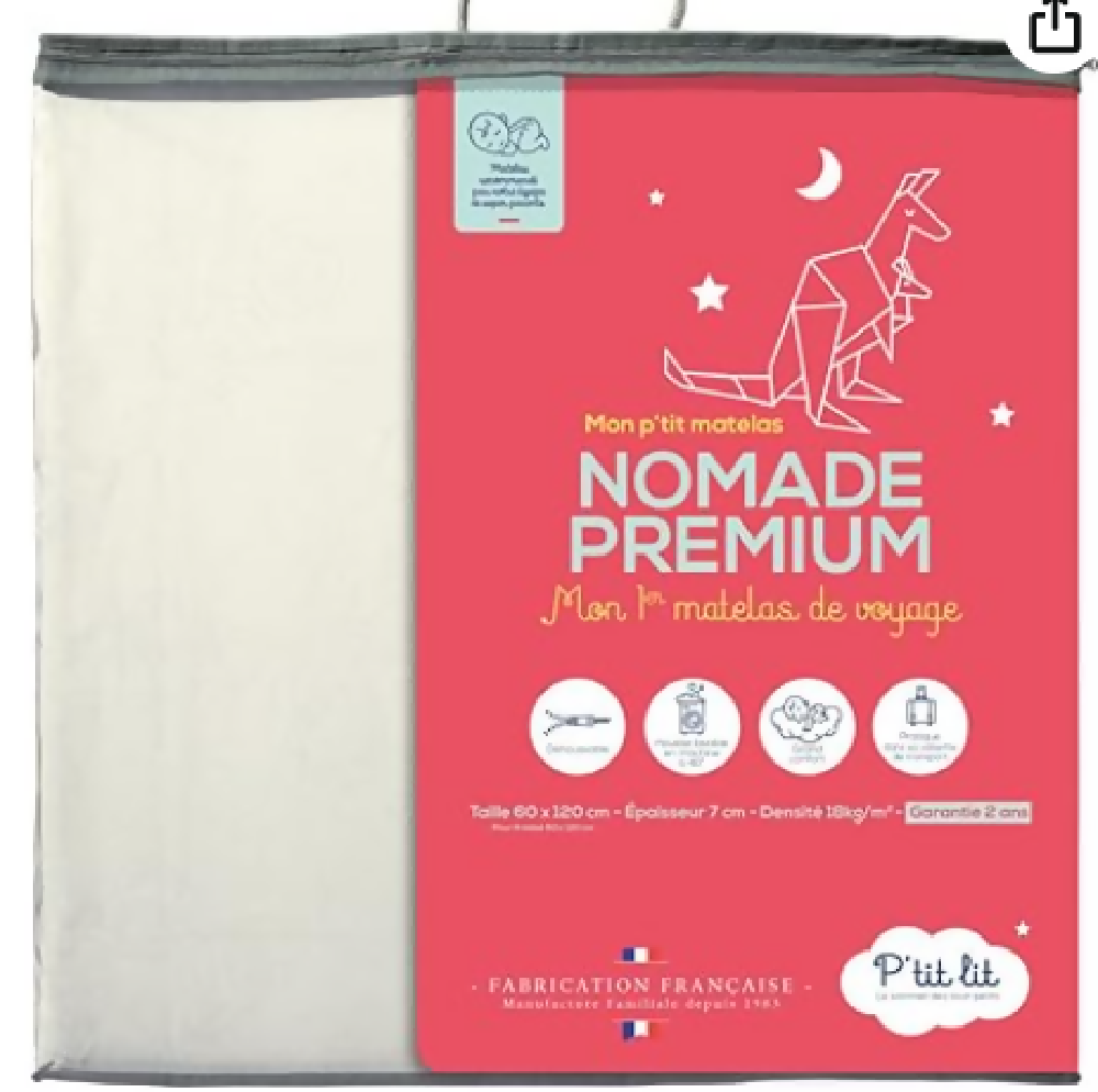 Matelas pliant enfant