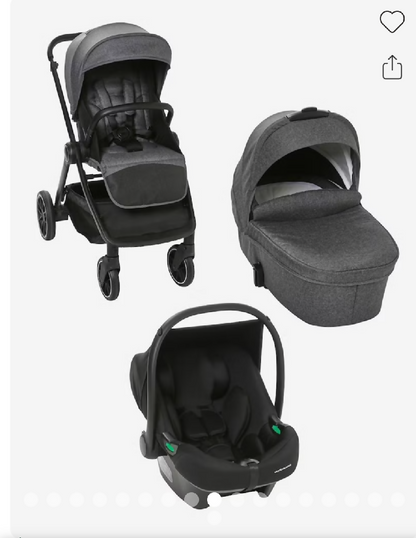 Poussette Trio 0-4 ans