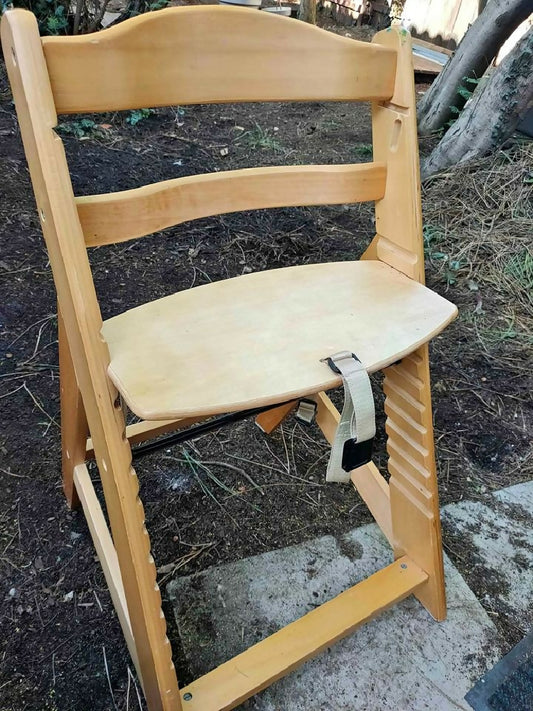 Chaise évolutive en bois